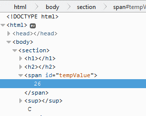 Debugging in DOM