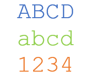 Courier New Font