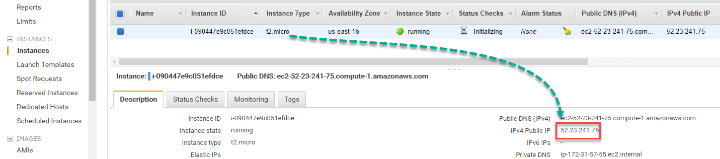 Launch Instance