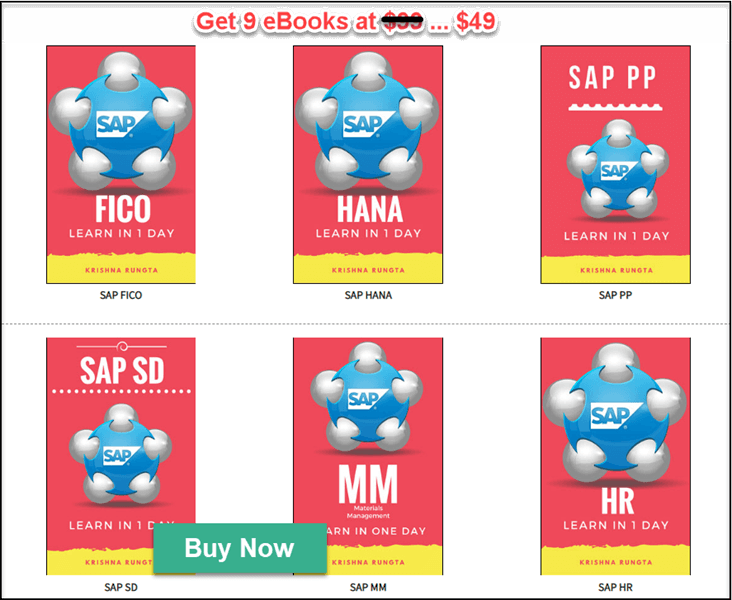 SAP eBook PDF Bundle