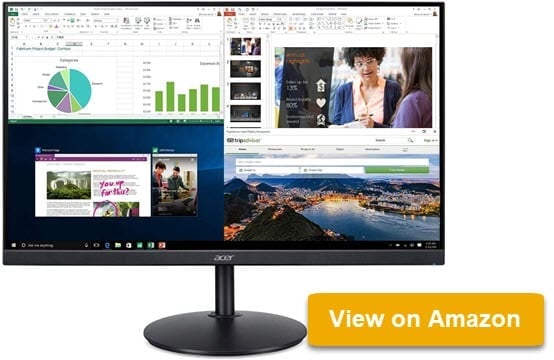 Acer CB242Y Full HD IPS Zero Frame Home Office Monitor