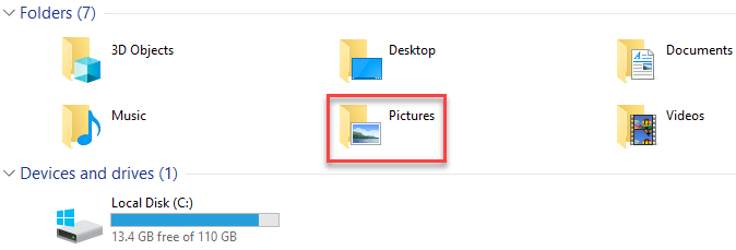 Windows Key + Print Screen