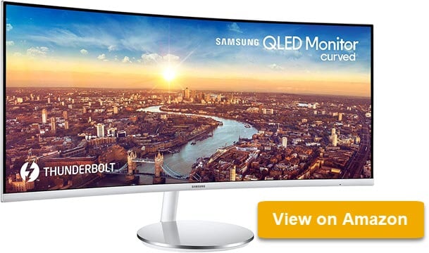 Samsung CJ791 – Best Thunderbolt Ultra Wide Screen Curved Monitor