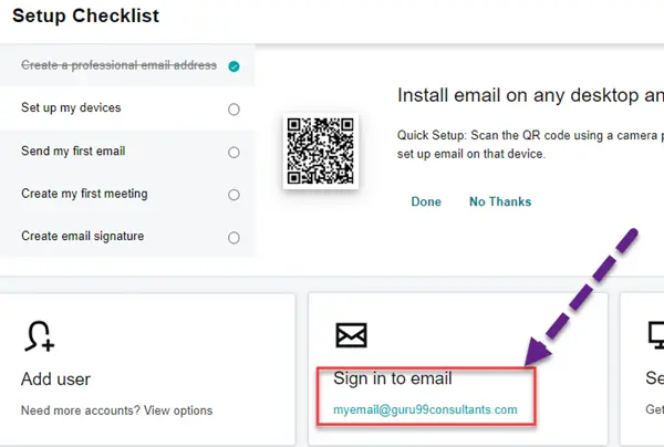 Compose And Send an Email Using GoDaddy Webmail