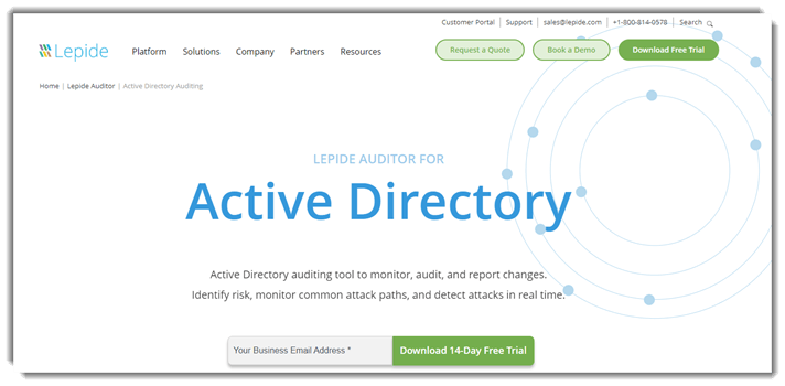 Lepide Auditor for Active Directory