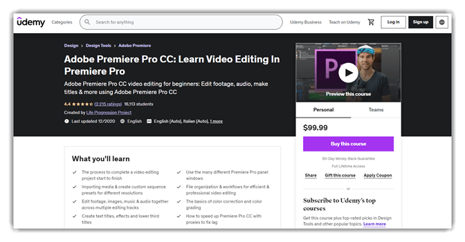 Adobe Premiere Pro CC