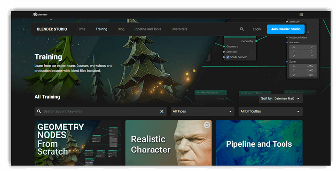 Blender Cloud Training