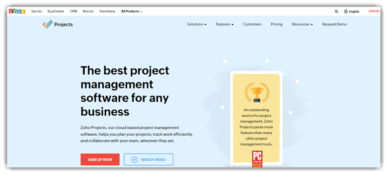 Zoho Projects