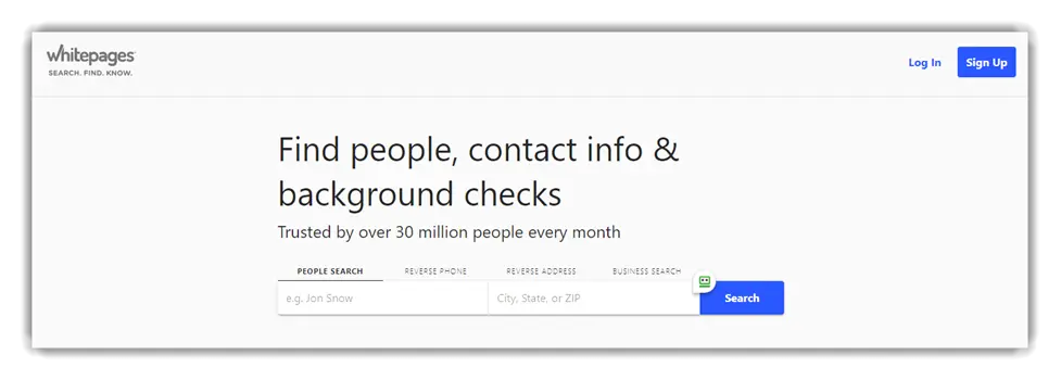 Whitepages
