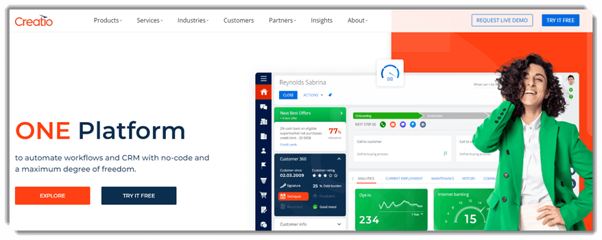 Creatio CRM