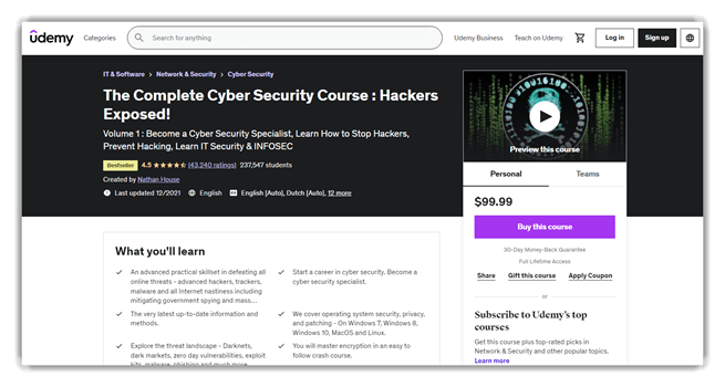 The Complete Cyber Security Course