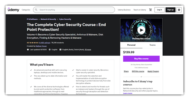 The Complete Cyber Security Course : End Point Protection