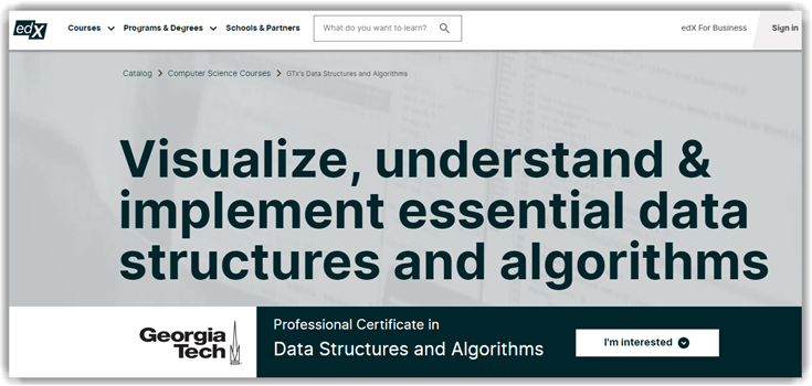 Data Structures and Algorithms