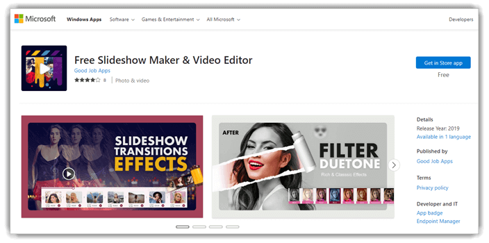 Free Slideshow Maker & Video Editor