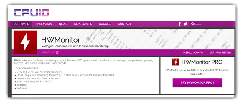 HWMonitor