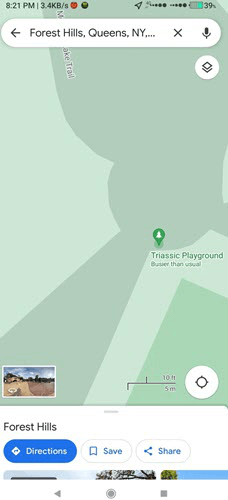 How to manually drop a pin on Google Maps