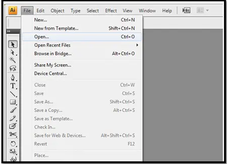 Open EPS File using Adobe Illustrator