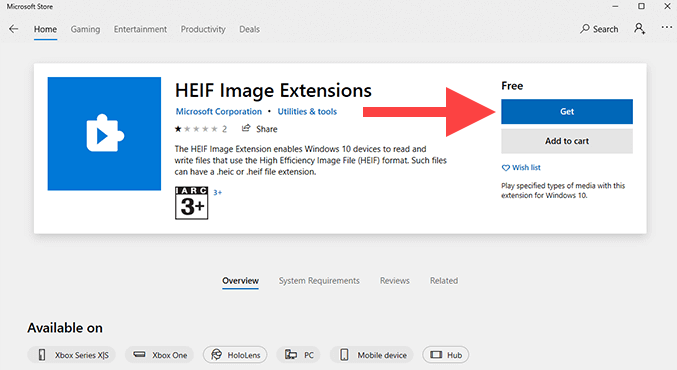 Open the HEIC file