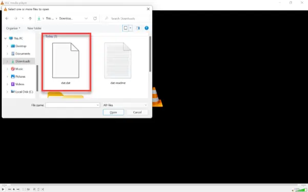 dat files