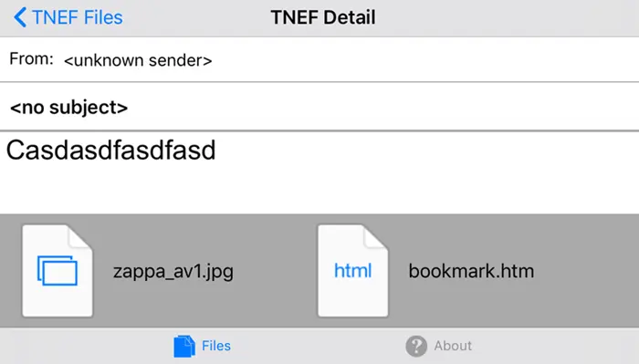 dat file in iOS