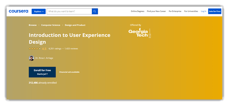 Introduction to User Experience Design