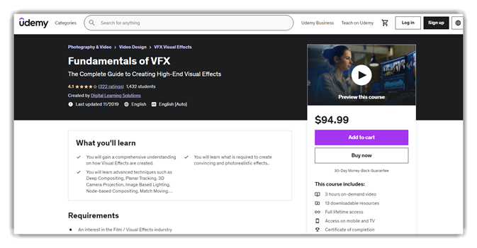 Fundamentals of VFX