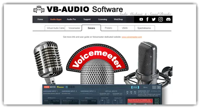 Voicemeeter Banana