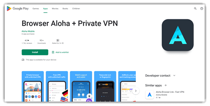 Aloha Browser Turbo