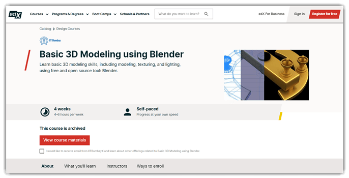 Basic 3D Modeling using Blender