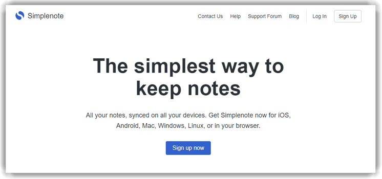 SimpleNote