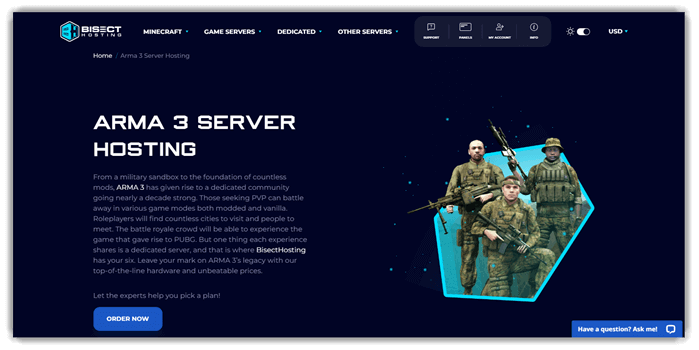 Bisect Hosting