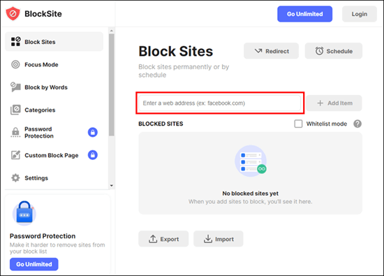 How to restrict a website on Chrome with Screen Time