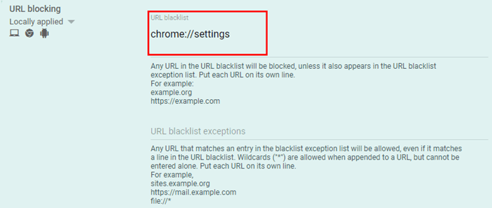 Blocking a website using your router