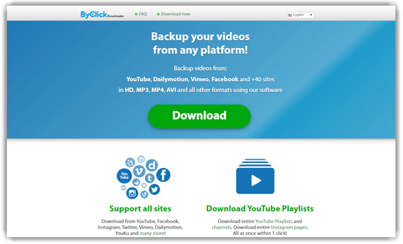 By Click Downloader