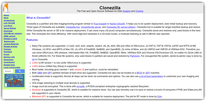 Clonezilla