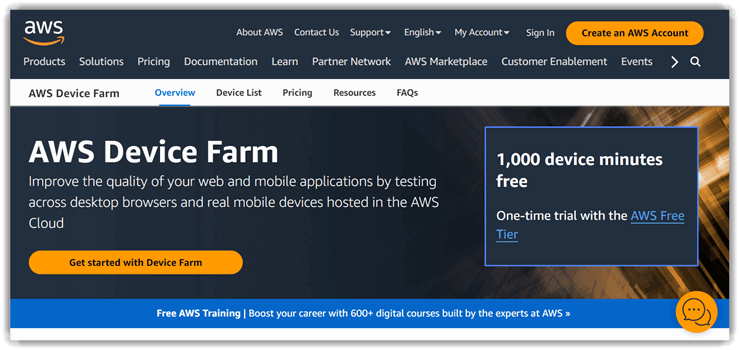 AWS Device Farm