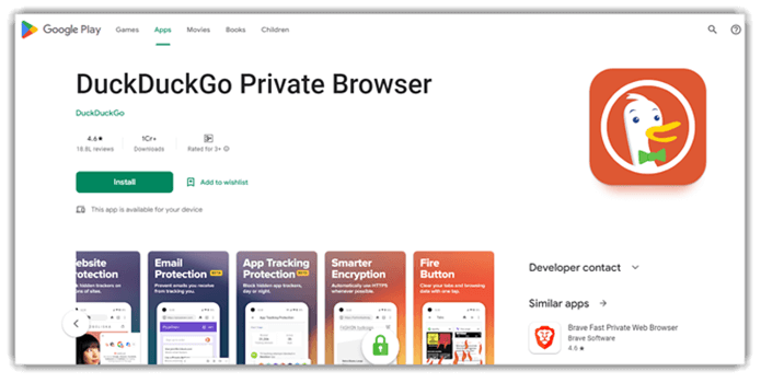 DuckDuckGo Privacy Browser