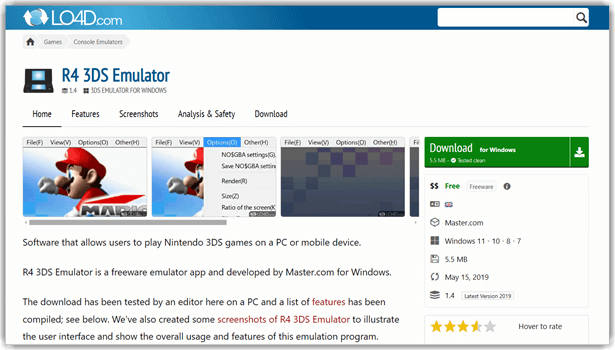 R4 3DS Emulator