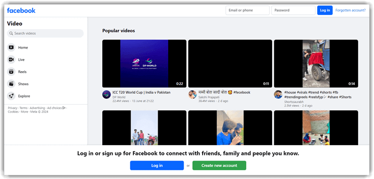 Facebook Videos