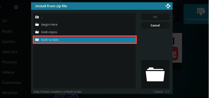 Manually Install Kodi Dependencies
