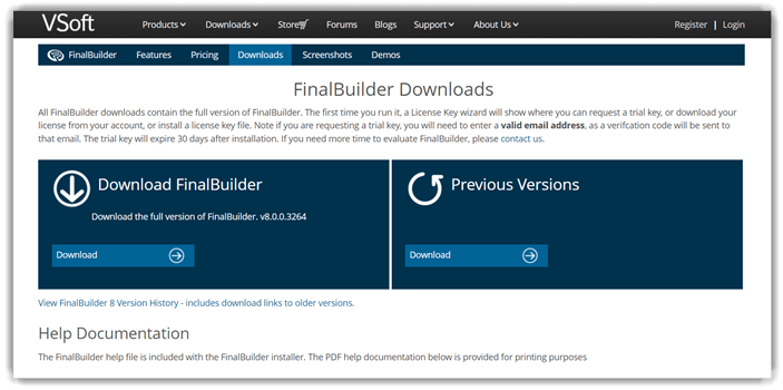 Final builder