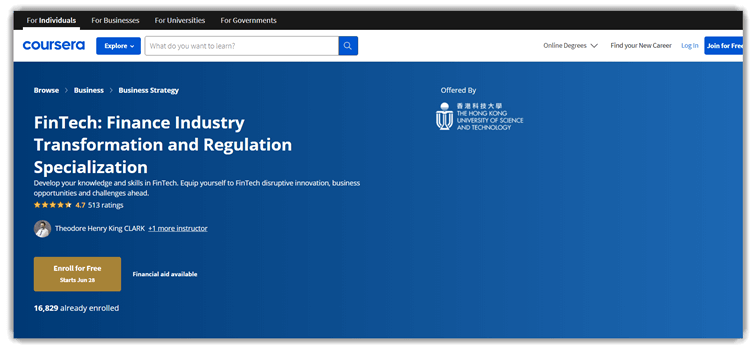 FinTech: Finance Industry Transformation and Regulation