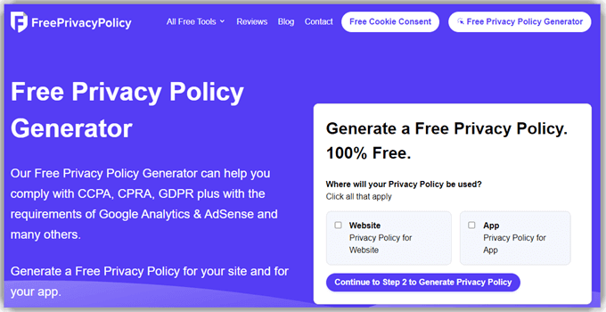 FreePrivacyPolicy