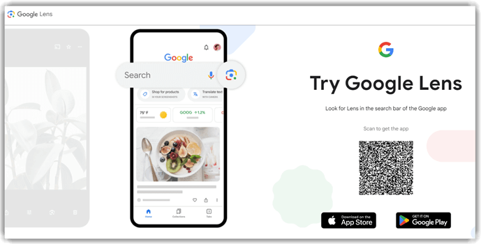 Reverse Image Search using Google Lens