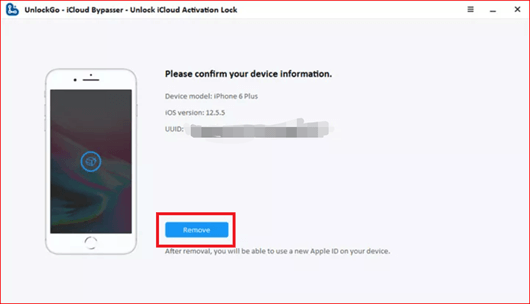 Remove the iCloud Activation lock with a third-party app