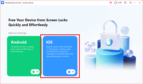 Use iCloud Activation Lock Removal Tools: Dr.Fone