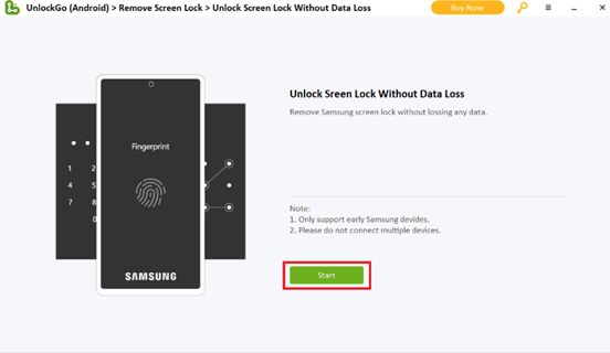 Remove Mobile Password With iToolab UnlockGo