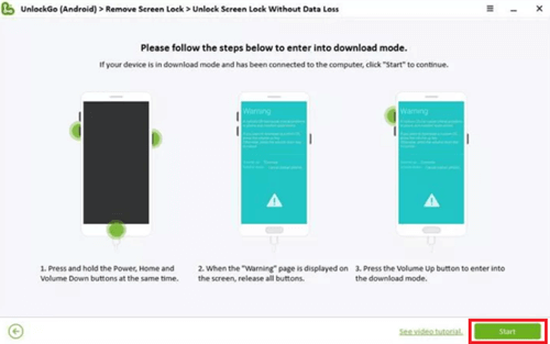 Remove Mobile Password With iToolab UnlockGo
