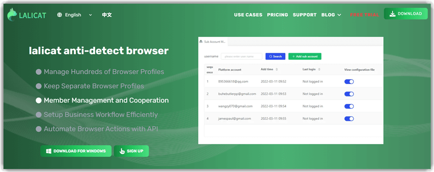 Lalicat Anti-Detect Browser