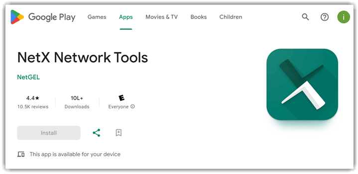 NetX Network Tool